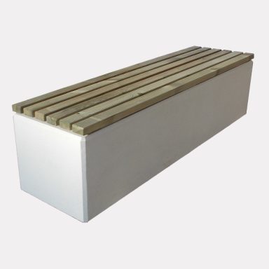 Panchina Lithos legno A – senza schienale