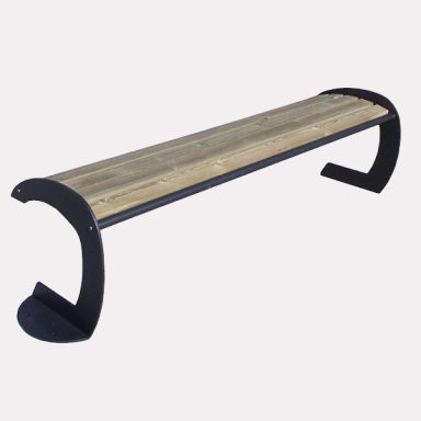 Panchina Aurora Legno senza schienale