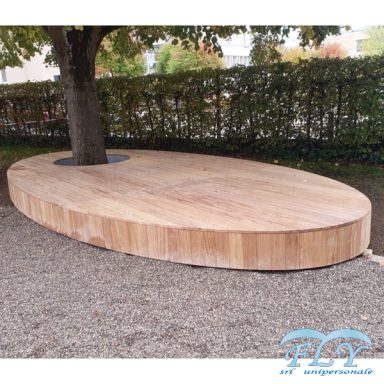 Podium – seduta con fioriera