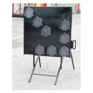 Pannello freccia direzionale 60X60 cm 8 luci per pronto intervento