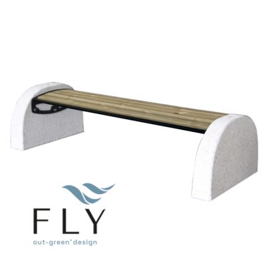 Panchina Pireo Classic Legno senza schienale