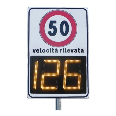 Dissuasore di velocità modello SPEED DISPLAY