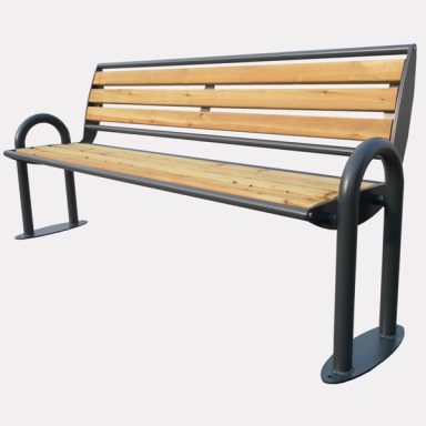 Panchina Pireo Legno con schienale
