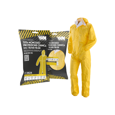 TUTA PROTEZIONE CHIMICA TIPO 3B-4B-5B-6B
