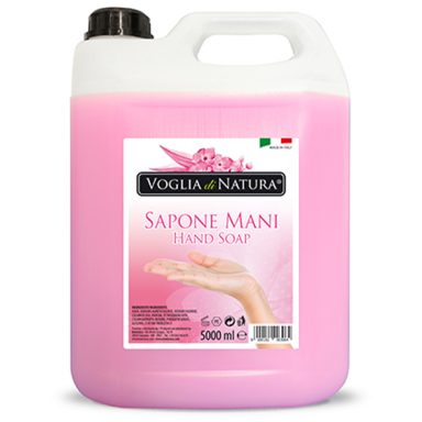 sapone mani alla rosa