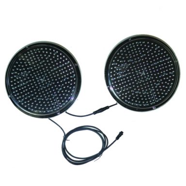 Impianto doppio MULTILED 300 luce gialla lampeggiante con cavo