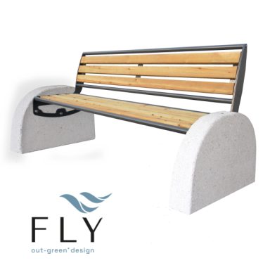 Panchina Pireo Classic Legno con schienale