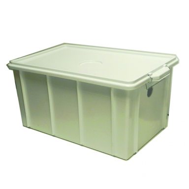Cassetta plastica portabatteria/portalampade