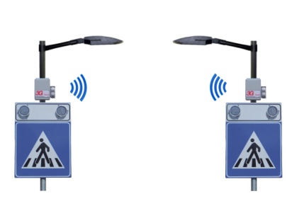 Pedone RADIO con Multiled 100