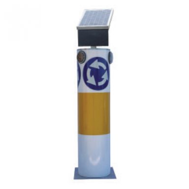 Delineatore speciale di ostacolo luminoso per rotatorie