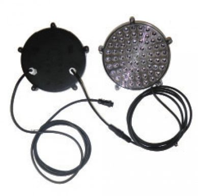 Impianto doppio M200 luce gialla lampeggiante con cavo